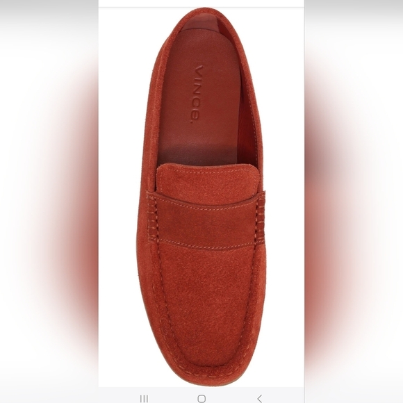 NWOT Vince Men's Daly Loafer in Sunset Orange, Size 8/Women's Size 10 - Picture 6 of 14